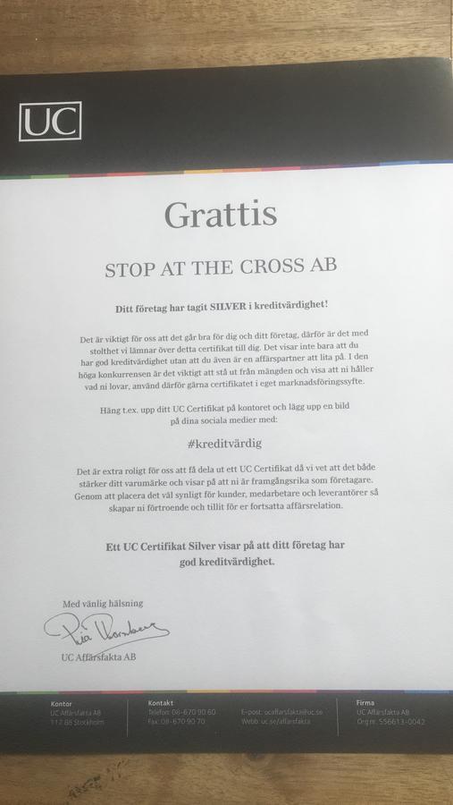 Stop At The Cross Borås Exterior photo